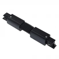 Коннектор Track Accessories Flexible Connector 3 фазы черный MATA-FC-3P-B Maxus