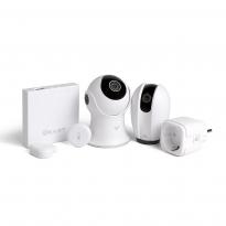 Комплект «Дача під контролем» (камера Howlet, камера Bloom, розетка, контролер, датчик температури та вологості, датчик відчинення дверей та віко