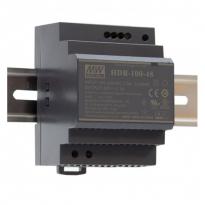 Трансформатор на DIN-рейку для светоиодных лент и ламп 100W 12V 7.5A HDR-100-12N Mean Well