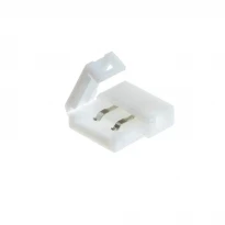 Коннектор для лед лент 12V 8mm зажим/зажим 1012307 AVT