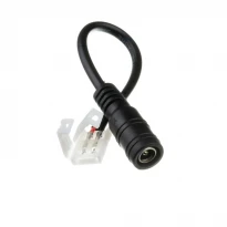 Коннектор для лед лент 12V 10mm мама провод/зажим 1012332 AVT