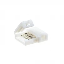 Коннектор для лед лент RGB 12V 10mm зажим/зажим 1012380 AVT