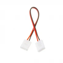 Коннектор для лед лент 12V 8mm провод/2 зажима 1012411 AVT