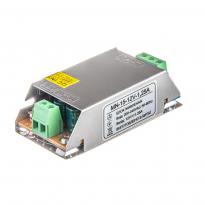 Трансформатор для світлодіодних стрічок 12V MN/1.25A 15W IP20 1013360 AVT