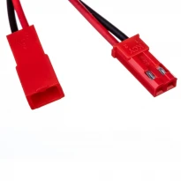 Комплект коннекторов для лед лент папа+мама 12V 2pin красный 1016319 AVT