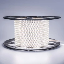Лента светодиодная холодный белый 220V SMD3528 120LED/m IP65 1017816 6W/m AVT