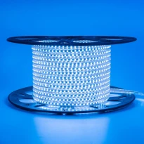 Лента светодиодная синяя 220V SMD3528 120LED/m IP65 1017820 6W/m AVT