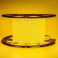 Лента светодиодная желтая 220V SMD3528 120LED/m IP65 1017822 6W/m AVT