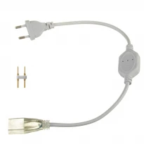 Адаптер питания для неона светодиодного 8*16мм 220V + коннектор 2pin 1018102 AVT