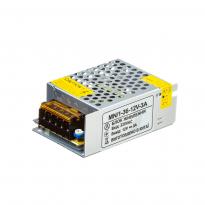 Трансформатор для світлодіодних стрічок 12V MN/1/3A 36W IP20 1018986 AVT