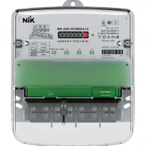 Лічильник NIK 2301 АТ.0000.М.11 5(10)А електронний 3-фазний однотарифний NiK