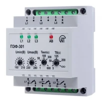 Электронный переключатель фаз ПЭФ-301 Новатек