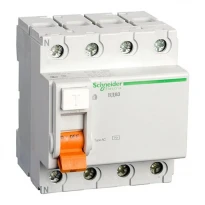 ПЗВ 40A 300mA 4,5kA тип AC 4 полюси 11465 Домовик ВД63 Schneider Electric