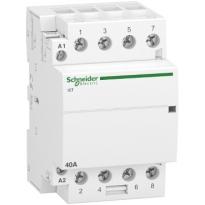 Контактор iCT Acti9 4 полюси AC 230V 40А 4NO A9C20844 Schneider Electric