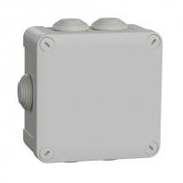 Розподільна коробка Mureva Box накладна квадратна сіра 105x105x55мм IP55 IK07 ENN05125 Schneider Electric