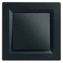 Выключатель 1-клавишный IP44 антрацит EPH0100271 Schneider Electric Asfora