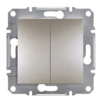 Механизм выключателя 2-клавишного бронза EPH0300169 Schneider Electric Asfora