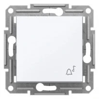 Выключатель кнопочный "Звонок" белый 10A EPH0870121 Schneider Electric Asfora