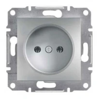 Механизм розетки (2К) 16A алюминий EPH3000161 Schneider Electric Asfora