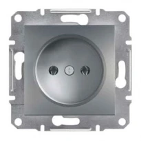 Механизм розетки (2К) 16A сталь EPH3000162 Schneider Electric Asfora