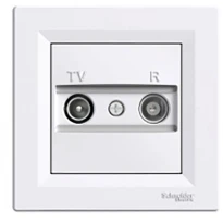 Розетка TV/R конечная белая EPH3300121 Schneider Electric Asfora