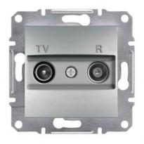 Механизм розетки TV/R проходной алюминий EPH3300261 Schneider Electric Asfora