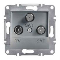 Механизм розетки TV/SAT/SAT конечной сталь EPH3600162 Schneider Electric Asfora