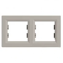 Рамка 2 поста бронза горизонтальный EPH5800269 Schneider Electric Asfora