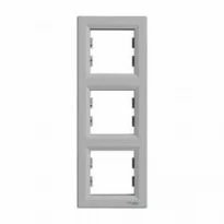 Рамка 3 пости алюміній вертикальний EPH5810361 Schneider Electric Asfora