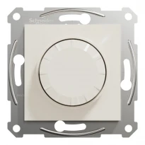 Светорегулятор поворотный LED RC 3-370W кремовый EPH6870123 Schneider Electric Asfora