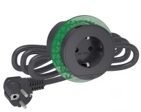 Розетковий блок (2К+З) антрацит INS44001 Schneider Electric Unica System+