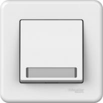 Кнопка із полем для напису біла LNA1601521 Schneider Electric Leona
