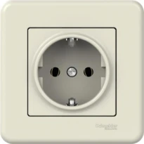 Розетка (2К+З) 16A слоновая кость LNA2900123 Schneider Electric Leona