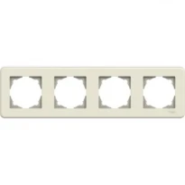 Рамка 4 пости слонова кістка LNA5800423 Schneider Electric Leona