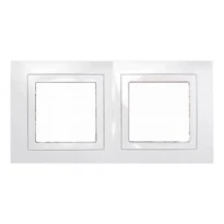 Рамка 2 поста белый универсальная MGU2.004.18 Schneider Electric Unica Basic