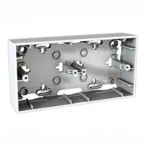 Коробки для накладного монтажу 2ряд. білий MGU8.004.18 Unica Schneider Electric