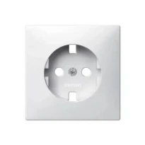 Накладка розетки із заземленням Merten System M MTN2331-0319 полярно-білий Schneider Electric