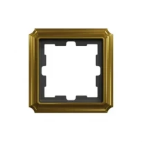 Рамка 1 постовая D-Antique MTN4010-4741 золото Schneider Electric