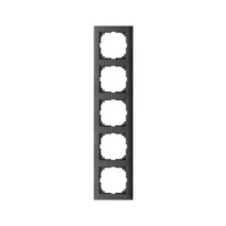 Рамка 5 постів антрацит Merten M-PURE MTN4050-3614 Schneider Electric
