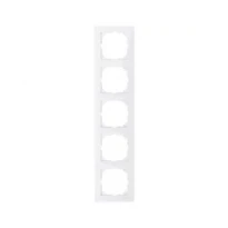 Рамка 5 постів полярно-білий Merten M-PURE MTN4050-3619 Schneider Electric