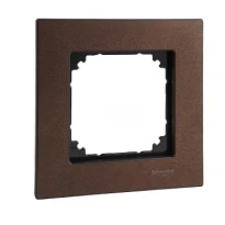 Рамка дерево 1 пост M-Elegance Merten System M горіх MTN4051-3473 Schneider Electric