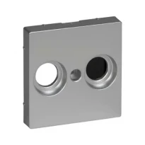 Центральна плата TV-R Merten System M MTN4122-0460 алюміній Schneider Electric