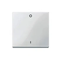 Клавиша одинарная с пиктограммой вкл./откл. Merten System M MTN432219 полярно-белый Schneider Electric