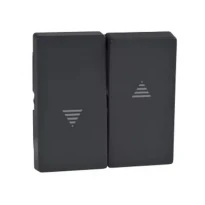 Клавіша для вимикачів жалюзі Merten System M MTN435514 антрацит Schneider Electric