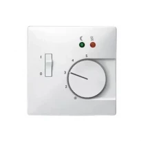 Панель регулятора теплої підлоги з вимк. Merten System M MTN534919 полярно-білий Schneider Electric