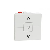 Выключатель для жалюзи 2-клавишный 6А 2 модуля белый NU320818 Schneider Electric Unica New