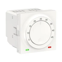 Термостат для теплого пола 10А 2 модуля белый NU350318 Schneider Electric Unica New