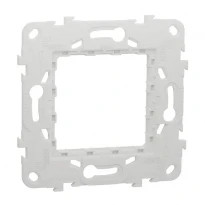 Супорт пластиковий 2 модульний NU7002P Schneider Electric Unica New