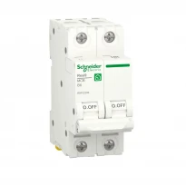 Автоматический выключатель 6А 6kA 2 полюса тип B R9F02206 Resi9 Schneider Electric