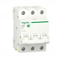 Защитный автомат 6А 6kA 3 полюса тип C R9F12306 Resi9 Schneider Electric
